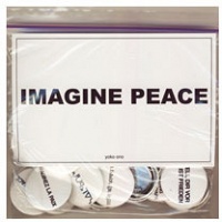 Yoko Ono: Imagine Peace [set of 24&#160;buttons]