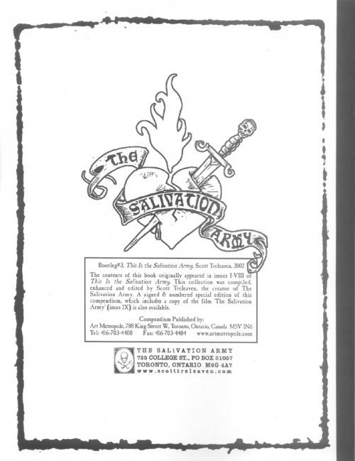 Bootleg Series: Scott Treleaven’s This Is The Salivation Army