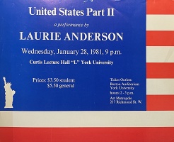Laurie Anderson: United States Part 2