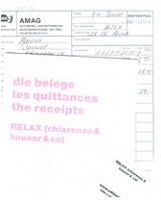 Relax (chiarenza &amp; hauser &amp; co): die belege / les quittances / the&#160;receipts
