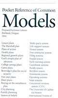 Pocket Reference of Common Models