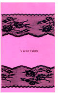 V is for Valerie 