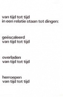 Van Tijd Tot Tijd