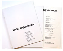 Vocation : Vacation