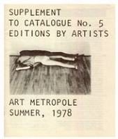 Supplement to AM Catalogue no.5: 1978