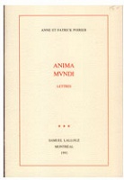 Anne Poirer: Anima Nundi:&#160;Letters