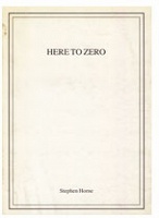 Stephen Horne: Here to&#160;Zero