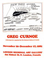 Greg Curnoe Retrospective Show&#160;Poster