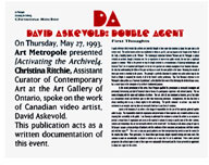 Activating the Archive 4: Double Agent