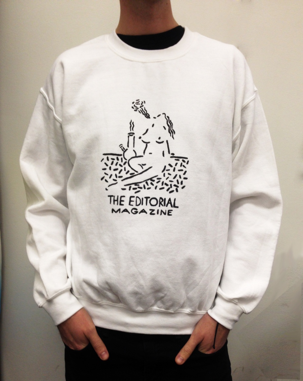 Editiorial Magazine Sweatshirt