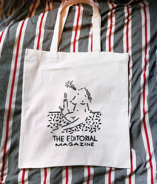 Editorial Magazine Tote Bag