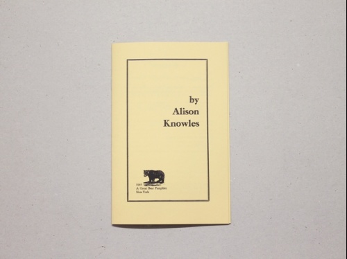 Great Bear Pamphlet