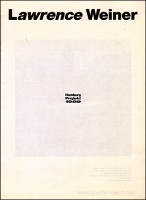 Lawrence Weiner: Hamburg Projekt 1989