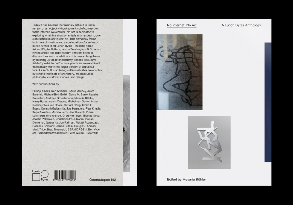 No Internet, No Art. Front and Back Covers