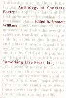 Emmett Williams: An Anthology of Concrete Poetry (no&#160;DJ)