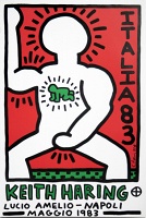 Keith Haring: Lucio Amelio Napoli Maggio 1983&#160;poster