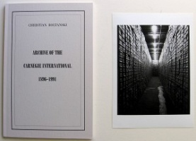 Christian Boltanski: Archive of the Carnegie International 1896-1991