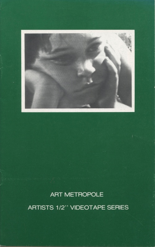 Art Metropole. Artists’ 1/2â€ Videotape Series