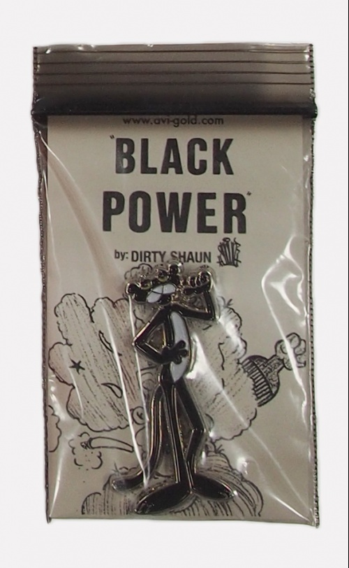 Black Power pin