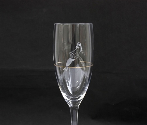 Rodney Graham Champagne Flutes