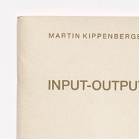 Martin Kippenberger: Input-Output