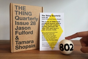 Jason Fulford and Tamara Shopsin: The Thing Quarterly - Issue 28: Jason Fulford &amp; Tamara&#160;Shopsin