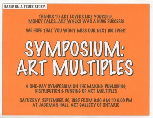 Symposium on Art Multiples