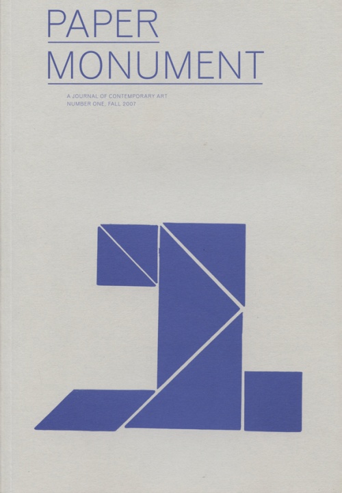 Paper Monument Issue One