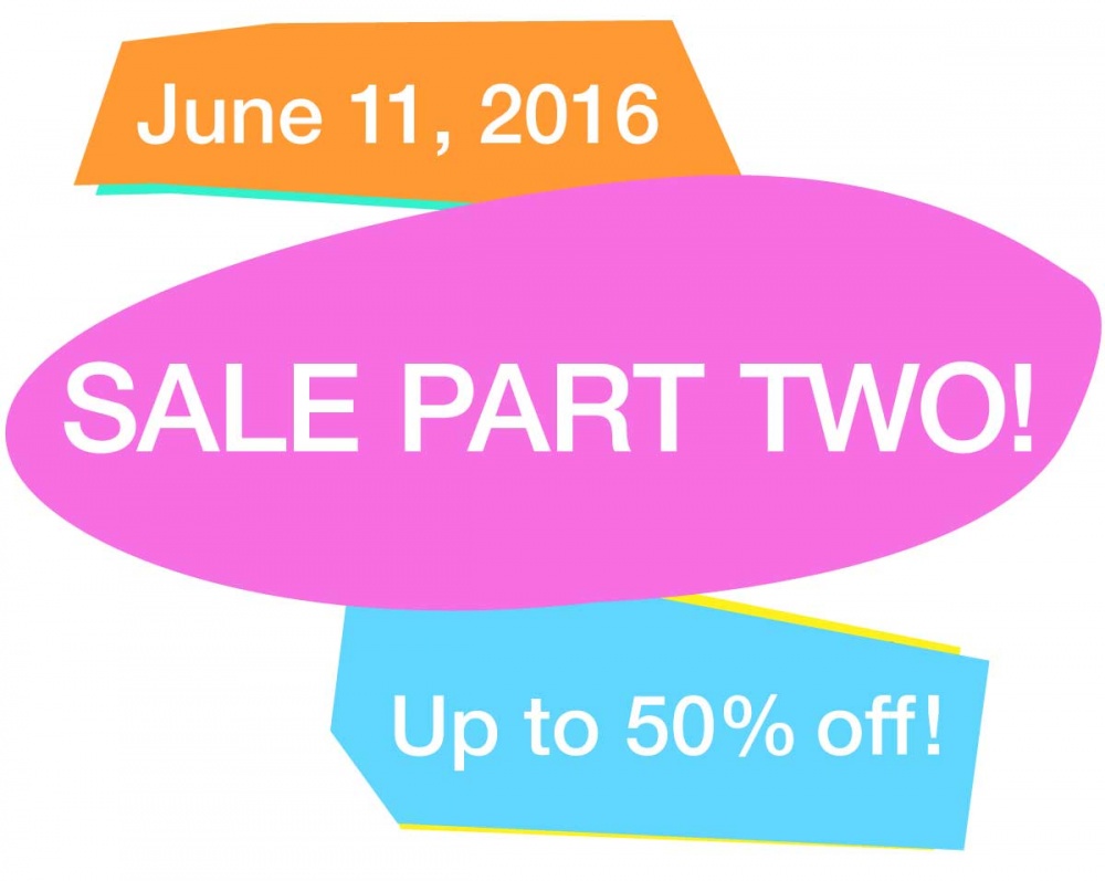 Shop Sale Part Two June 2016