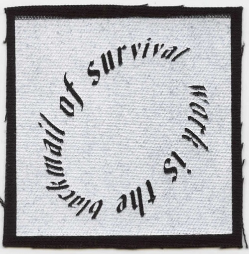 Work is the blackmail (circle)