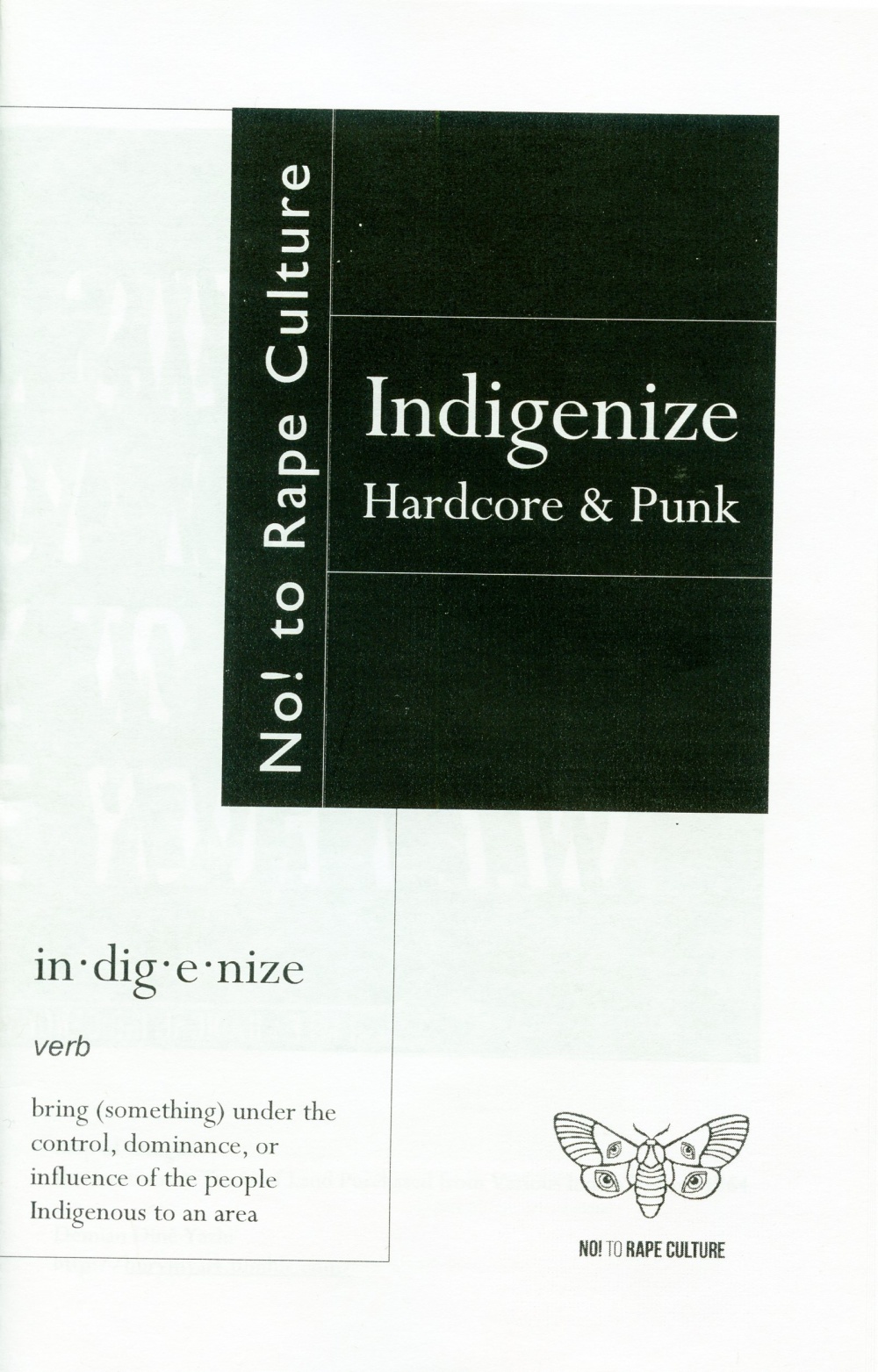 Indigenize hardcore & Punk