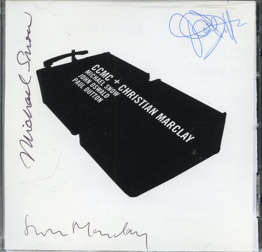 CCMC + Christian Marclay (signed)