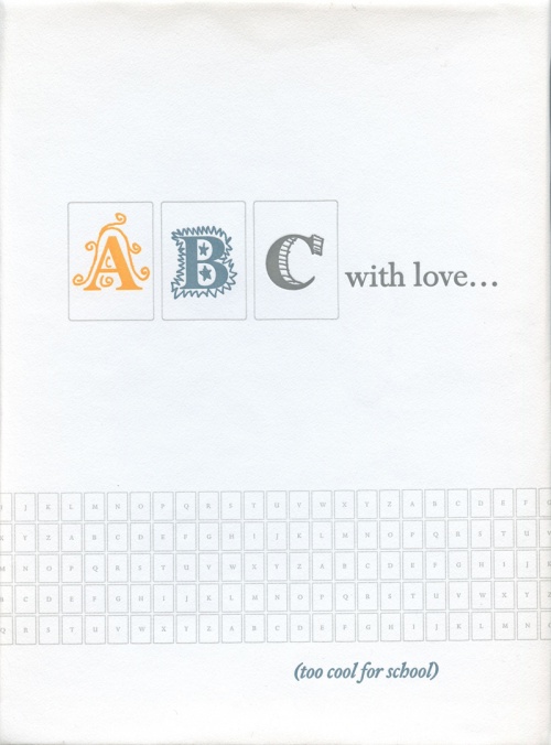 AMP0805 ABC…with love (too cool for school)