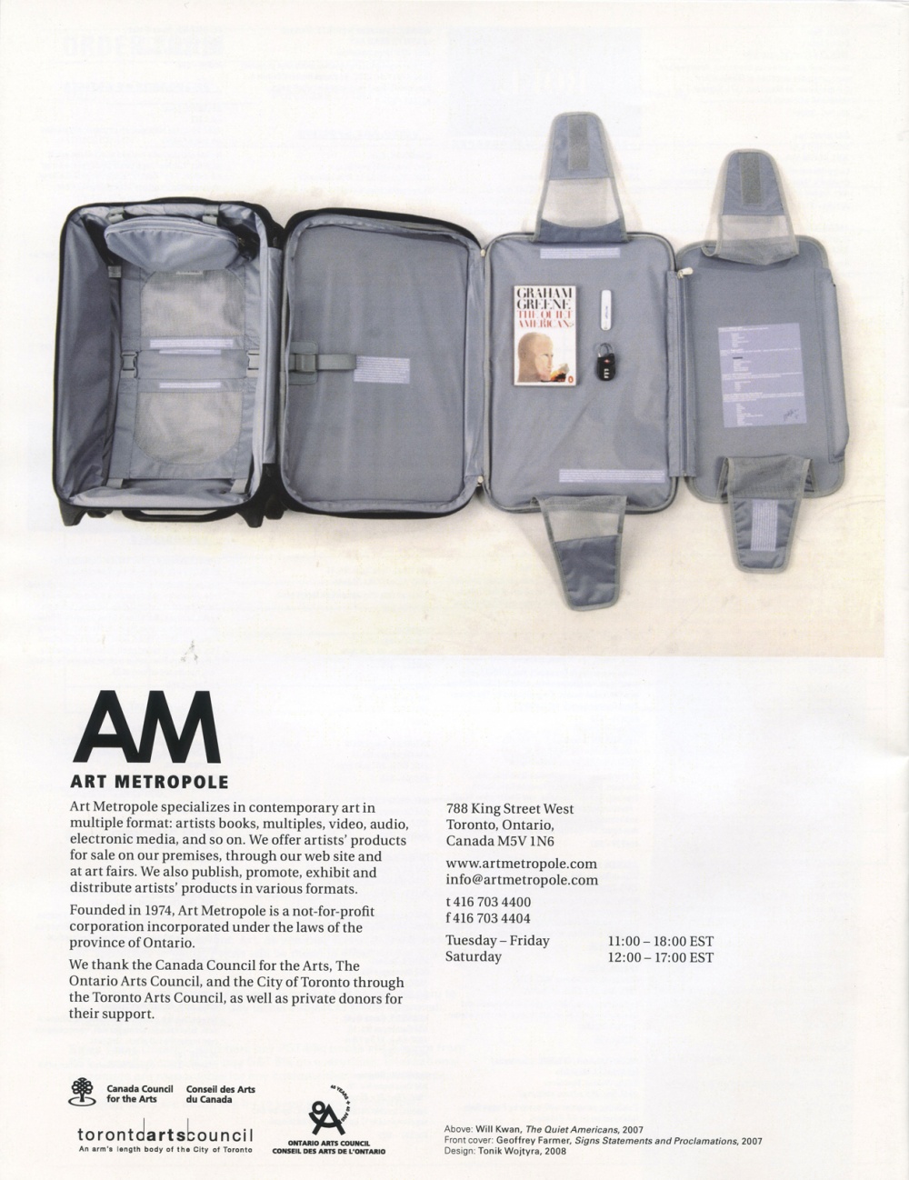 AMP0801 Art Metropole Catalogue 
