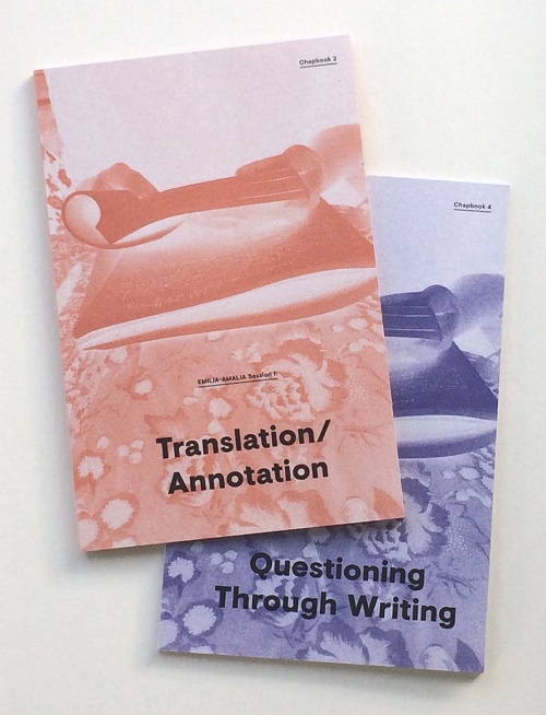 EMILIA-AMALIA set: Chapbooks 2 & 4