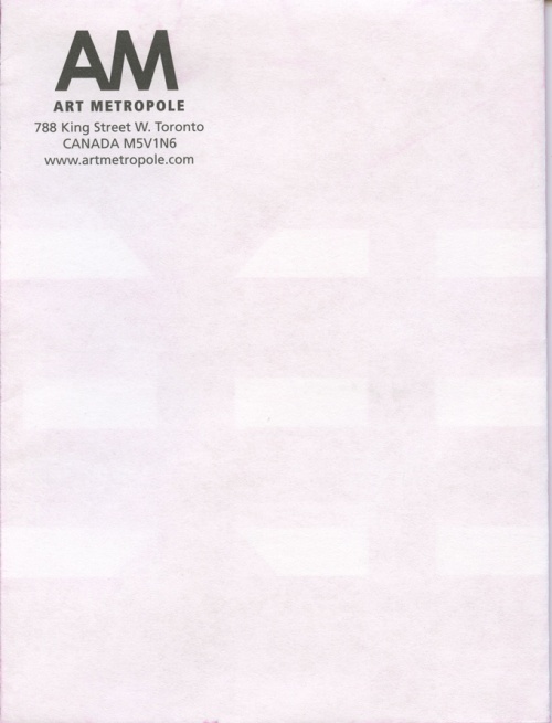 AMP0701 Art Metropole Audio Catalogue