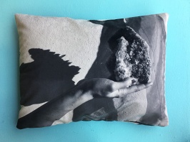 Celia Perrin Sidarous: Leena’s rock, a pillow