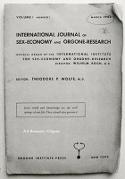 AA Bronson &amp; Orgone: International Journal of Sex-Economy and Orgone-Research