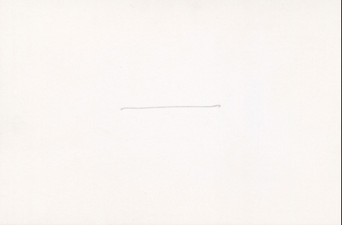 AMP0206 My Height in HB Pencil, Jonathan Monk