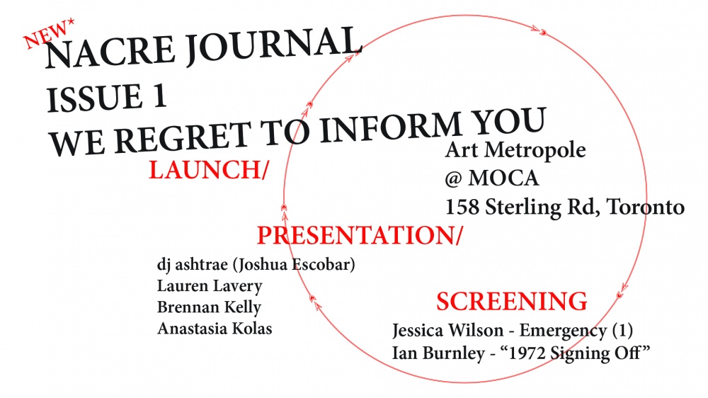 Nacre Journal - Issue 1 Launch 