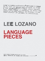 Lee Lozano Language Pieces Cover
