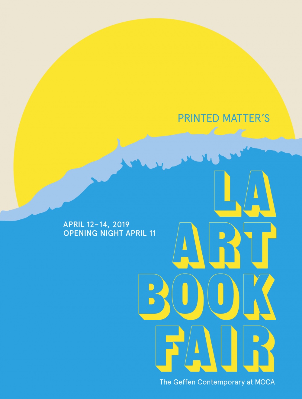 LA Art Book Fair Poster