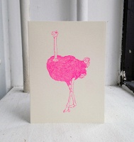 Kim Kennedy Austin: Ostrich&#160;Card