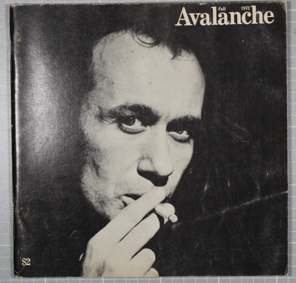 Avalanche fall 1972