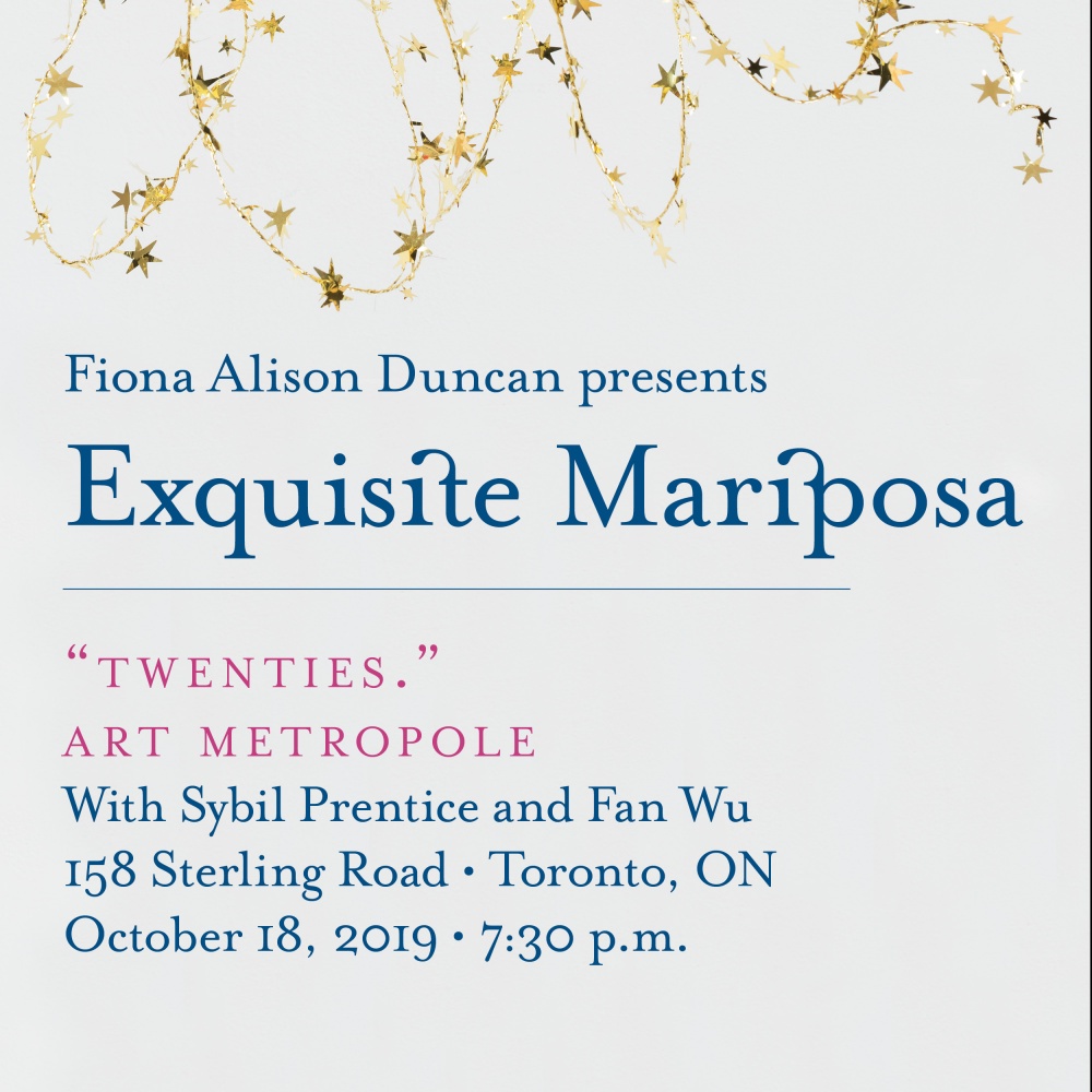 Exquisite Mariposa - Toronto Launch 