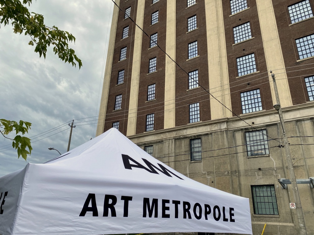 Art Metropole tent