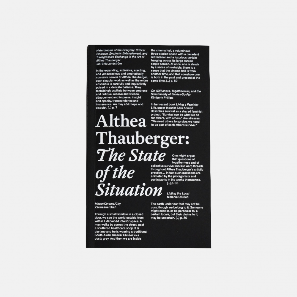 Althea Thauberger - The State of the Situation