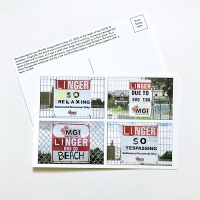 Bloordale Beach Postcard - Linger&#160;Signs