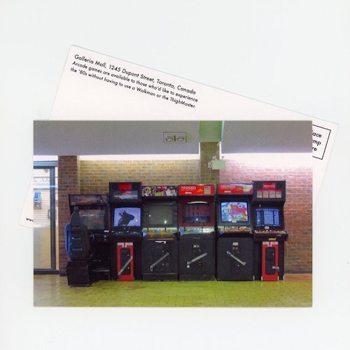 Galleria Mall Postcard - Arcade Games