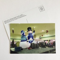 Galleria Mall Holiday Postcard -&#160;Snowmen